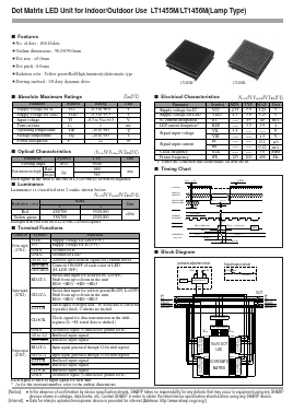 LT1455M Datasheet PDF Sharp Electronics
