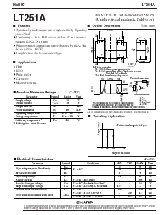 LT251A Datasheet PDF Sharp Electronics