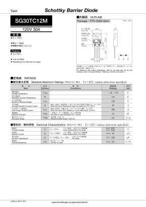 SG30TC12M Datasheet PDF Shindengen