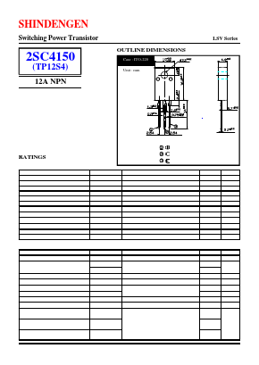 TP12S4 Datasheet PDF Shindengen