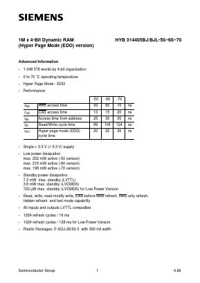 Q67100-Q2124 Datasheet PDF Siemens AG