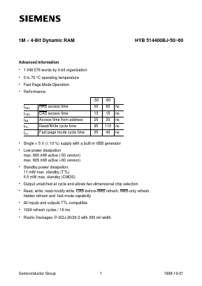 Q67100-Q756 Datasheet PDF Siemens AG