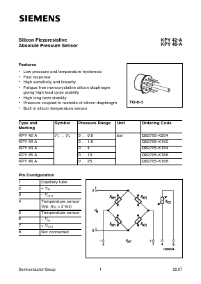 KPY42A Datasheet PDF Siemens AG