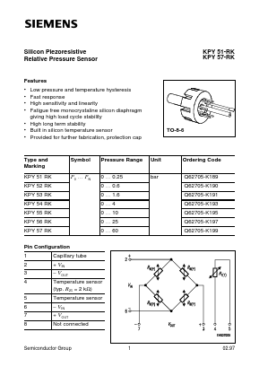KPY52-RK Datasheet PDF Siemens AG