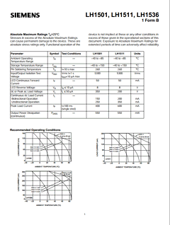 LH1536 Datasheet PDF Siemens AG