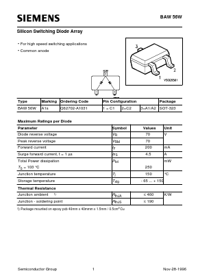 Q62702-A1031 Datasheet PDF Siemens AG