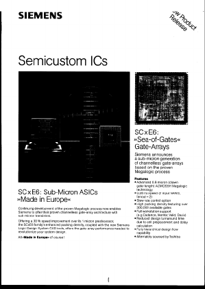 SC302E6 Datasheet PDF Siemens AG