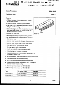 SDA5248C1 Datasheet PDF Siemens AG