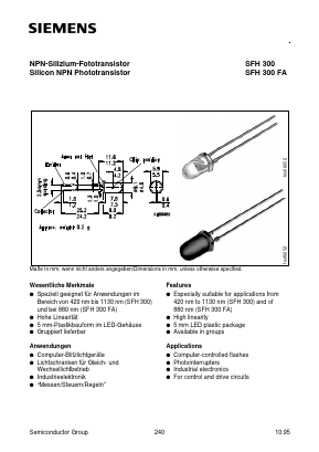 Q62702-P1192 Datasheet PDF Siemens AG