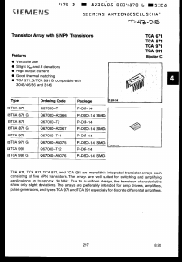 Q67000-A2367 Datasheet PDF Siemens AG
