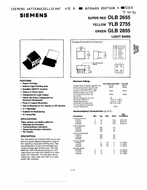 YLB2755 Datasheet PDF Siemens AG
