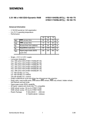 Q67100-Q1143 Datasheet PDF Siemens AG