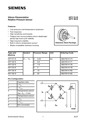 KPY51R Datasheet PDF Siemens AG