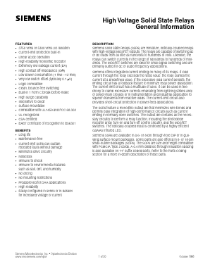 LH1500-AT Datasheet PDF Siemens AG