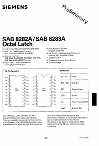 SAB8283A Datasheet PDF Siemens AG