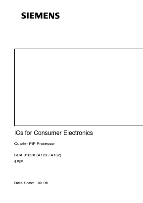 Q67100-H5148 Datasheet PDF Siemens AG