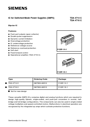 Q67000-A8313 Datasheet PDF Siemens AG