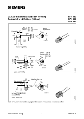 Q62703-Q1664 Datasheet PDF Siemens AG