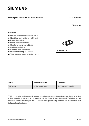Q67000-A9108 Datasheet PDF Siemens AG