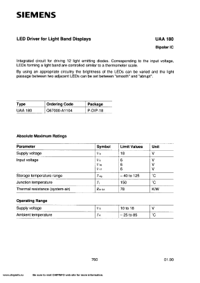 Q67000-A1104 Datasheet PDF Siemens AG