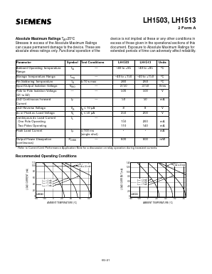 LH1503 Datasheet PDF Siemens AG