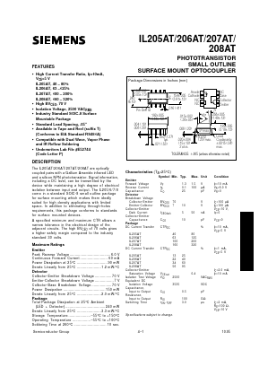 IL205AT Datasheet PDF Siemens AG