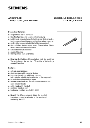 Q62703-Q0760 Datasheet PDF Siemens AG
