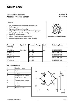 KPY52-A Datasheet PDF Siemens AG