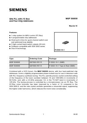 Q67000-H5113 Datasheet PDF Siemens AG