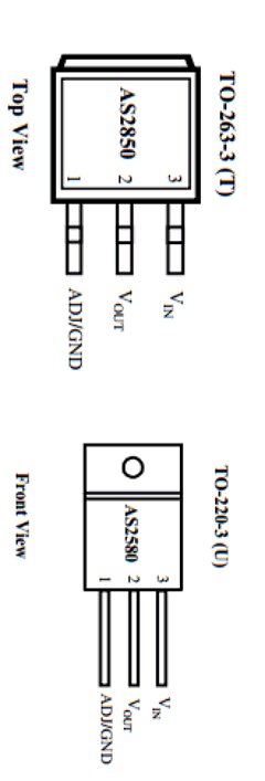 AS2850T-2.5 Datasheet PDF Signal Processing Technologies