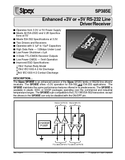 SP385ECT Datasheet PDF Signal Processing Technologies