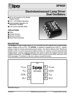 SP4424CU Datasheet PDF Signal Processing Technologies