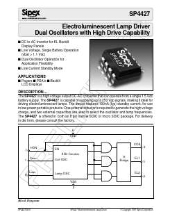 SP4427CU Datasheet PDF Signal Processing Technologies