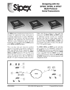SP505RB Datasheet PDF Signal Processing Technologies