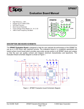 SP6687EB Datasheet PDF Signal Processing Technologies