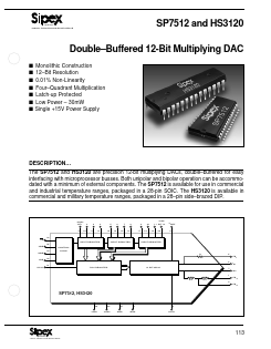 HS3120C2N Datasheet PDF Signal Processing Technologies