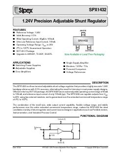 SPX1432AM/TR Datasheet PDF Signal Processing Technologies