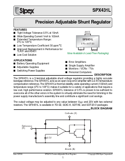SPX431LAS/TR Datasheet PDF Signal Processing Technologies