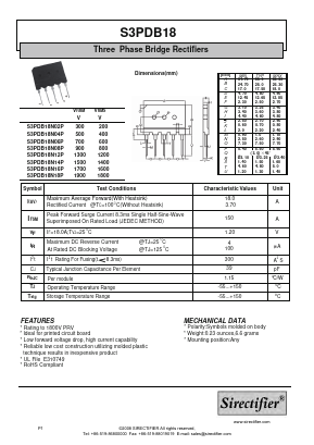 S3PDB18N02P Datasheet PDF Skyworks Solutions