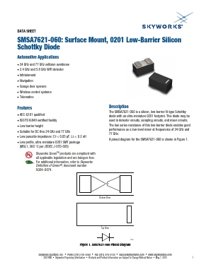 SMSA7621-060 Datasheet PDF Sirectifier Electronics