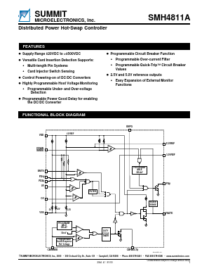 SMH4811A Datasheet PDF Summit Microelectronics