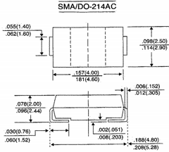 SS100 Datasheet PDF Surge Components