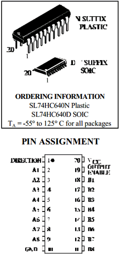 SL74HC640 Datasheet PDF System Logic Semiconductor