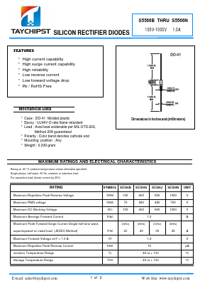 S5566J Datasheet PDF Shenzhen Taychipst Electronic Co., Ltd