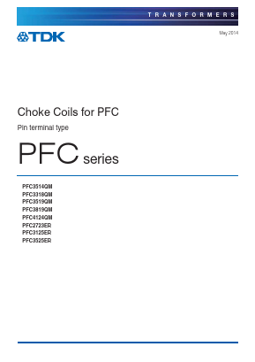 PFC3514QM-281K05B-00 Datasheet PDF TDK Corporation