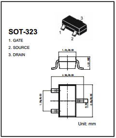 2N7002W Datasheet PDF Transys Electronics Limited