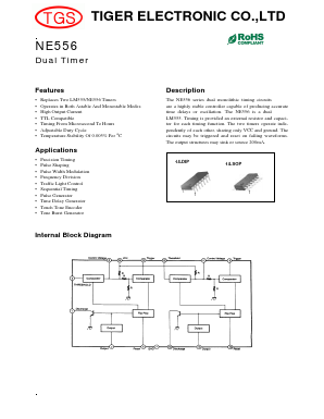 NE556N Datasheet PDF Tiger Electronic