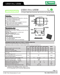 US5B Datasheet PDF Thinki Semiconductor Co., Ltd.