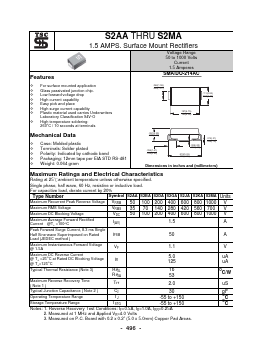 S2AA Datasheet PDF TSC Corporation