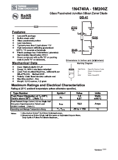 1M110Z_D09 Datasheet PDF TSC Corporation